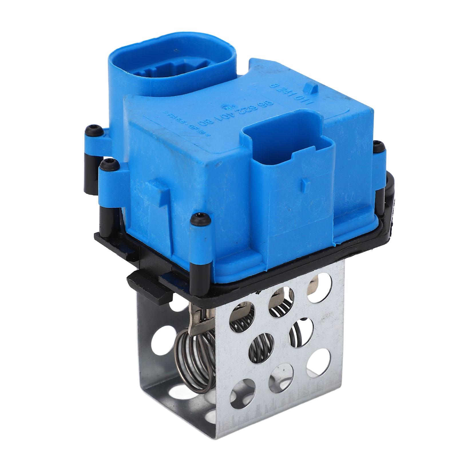 

Резистор реле вентилятора радиатора 1308CX Резистор охлаждения вентилятора отопителя Блок управления отоплением и вентиляцией Замена для Peugeot