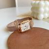 Retro Watches Classic Casual Quartz Rectangle Roman Dial Clock Fashion Simple Luxury Wrist Watches for Women Gift Wristwatches