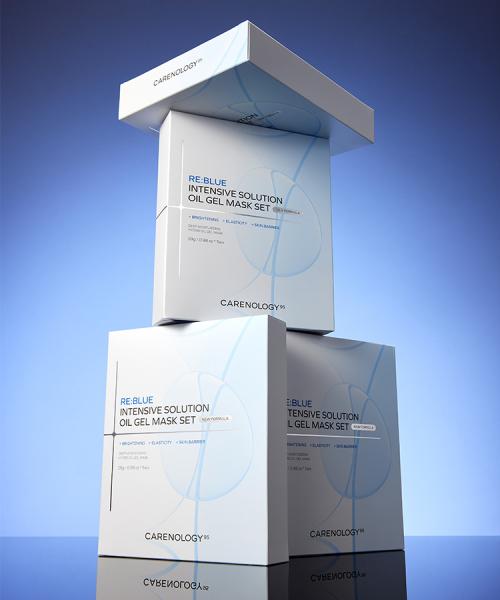 Carenology Re-Blue Интенсивная маска-гель-масло 5 шт. NONE