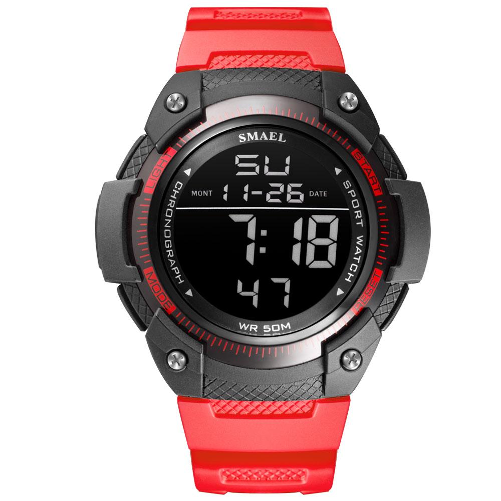 Orologio Digitale Sportivo Uomo Kieyeeno - Impermeabile 5 ATM, Retroilluminazione LED, Cronometro E Sveglia
