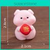 Years Blessing New Pig Resin Ornament With Oranges And Koi Carp For Home Decor