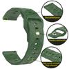 22mm Rubber Strap for Amazfit BALANCE 2 Silicone Bracelet Correa for Amazfit Bip 6/GTR 4 2 3pro/Stratos 3 2 2S Sports Wrist Band