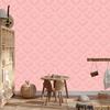 Wallpaper Geometric rhombuses coral, soft forms 50x1000