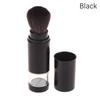 Black Loose Powder Jar Makeup Beauty Tool 2-in-1 Foundation Brush Refillable Makeup Brush Empty Travel Blush 03 1 pcs