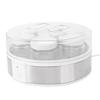 Electric Yogurt Maker 20W ABS Glass Multifunctional Portable Homemade Greek Yogurt Machine with 7 Cups for Jams Puddings