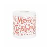100G/Roll Wood Pulp Celebrations 10x10CM Disposable Santa Claus Dinners Xmas Christmas Tissue Chimney Pattern Design