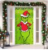 Christmas Door Tapestry: Hanging Cloth Decoration for Festivals & Parties