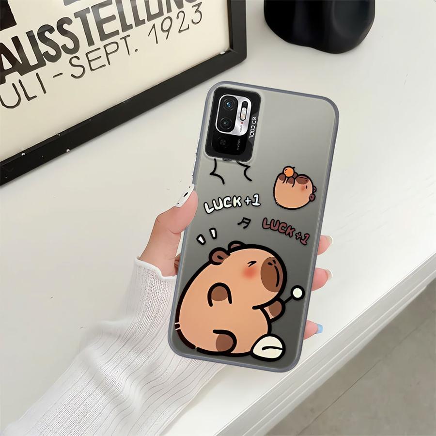 

Cute Capibala Soft Shell Phone Case for Xiaomi Poco C50 X3 Pro X3 NFC C61 C51 Poco C61