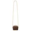 LOUIS VUITTON Monogram Coated Canvas Makeup Bag Mini Women's Brown M03772