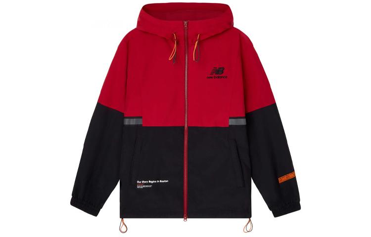 

New Balance Jacket Unisex Black Red NAA34023-BUR XL