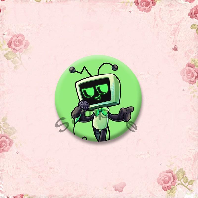 Game Peripheral Characters Brooches on Clothes Pebble Shelly Bobette Vee Cartoon Badge Collectible Lapel Pins Fans Jewelry Gifts