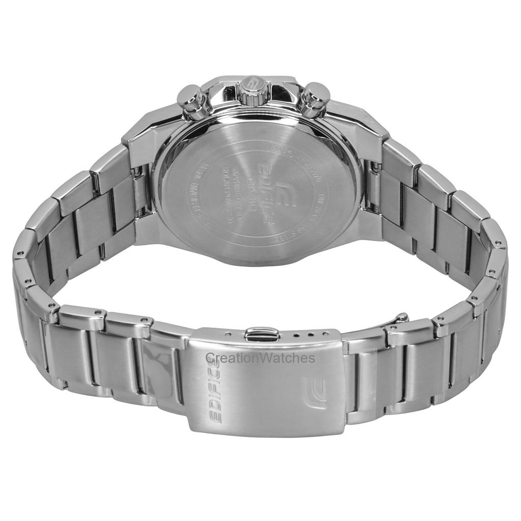 Casio Edifice Ligne Fine Chronographe Analogique Acier Inoxydable Cadran Cuivre Solaire EFS-S570D-5A 100M Montre Homme