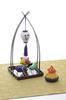 Seto Pottery Obon Decorations, Seto Ware, Welcome Fire and Send-off Fire Set, Welcome Fire (approx. 6.0cm diameter x 6.3cm height), Send-off Fire