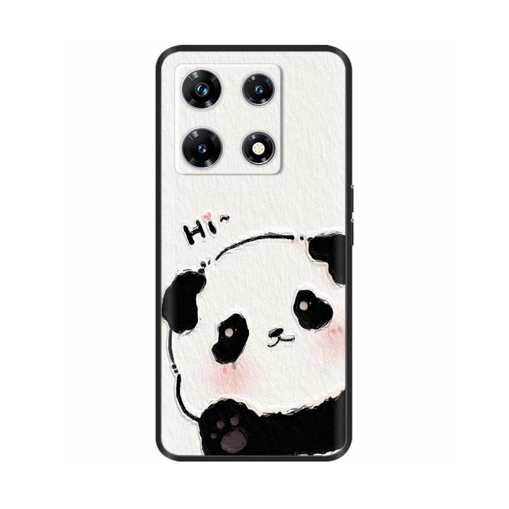For Infinix Note 30 4G 5G 30 Pro Case Cute Panda Cats Soft Silicone Back Cover For Infinix Note30 Note 30 30i Vip Pro Cases Gift