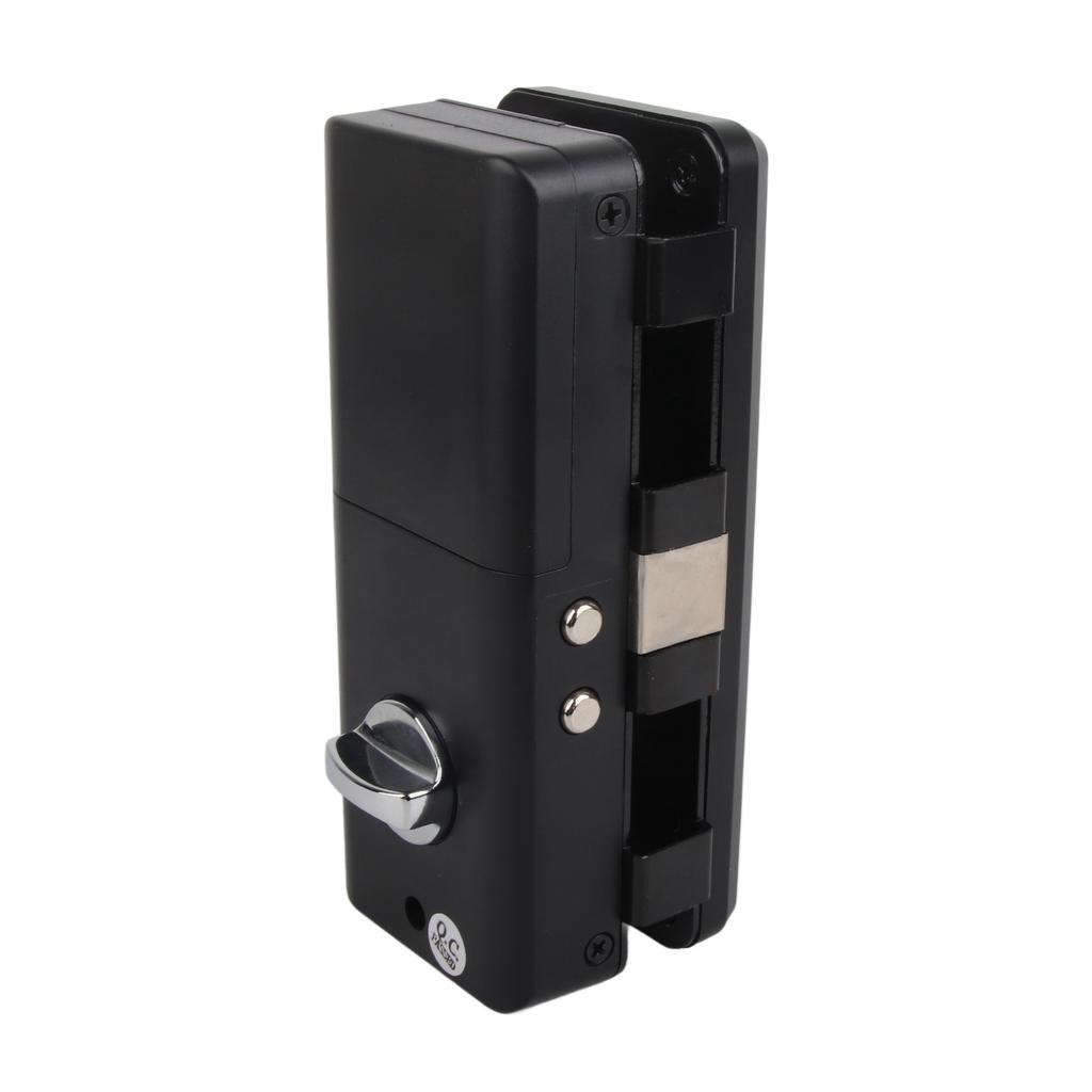 Electronic Glass Door Lock Fingerprint Keyless Entry Electronic Antitheft for Home Office