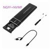 M.2 NVMe USB 3.1 SSD Enclosure: Portable and Durable Metal Case for Laptops