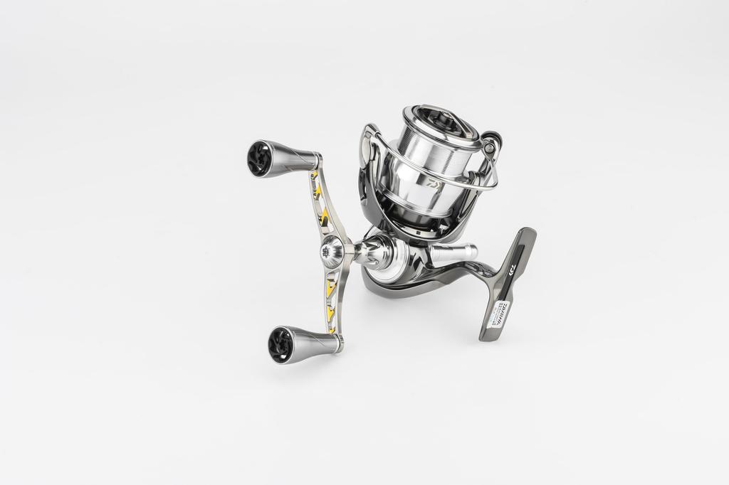 Gomexus Shimano Reel Handle CY92 Spinning Reel Compatible Power Replacement Double Handle with 92mm Knob Light Game Left and Right Compatible