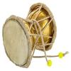 Shape Round Damru Musical Instrument, Mahadev Puja, Kirtan, Bhajans of Good Quality