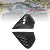 2 Pcs Rear Side Window Louver   Side Window Louvers Shutter Panel Trim for X6 E71 E72 2008 To 2014