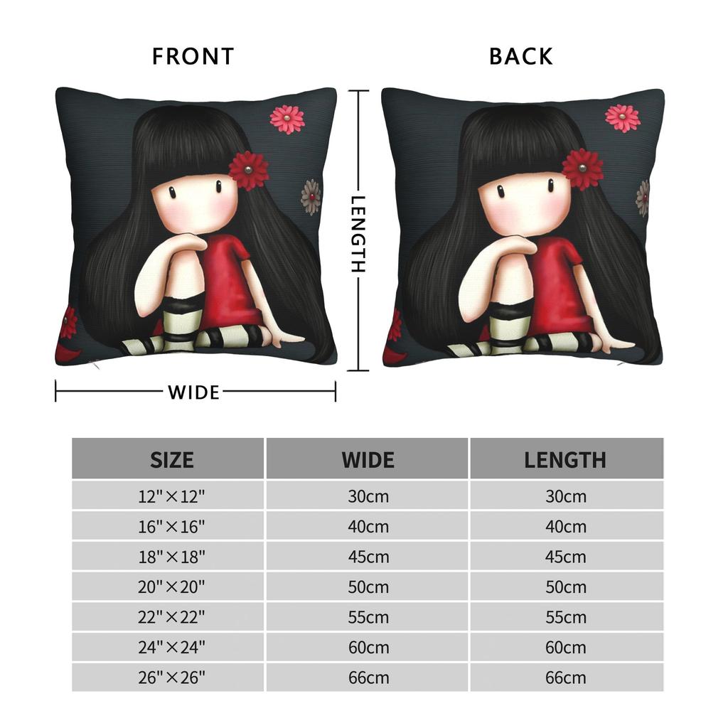 S-Santoro Gorjuss-MT Dream Girl Kissenbezug Design Kissenbezug für Wohnzimmer Bett Stuhl Morden Kissenbezug