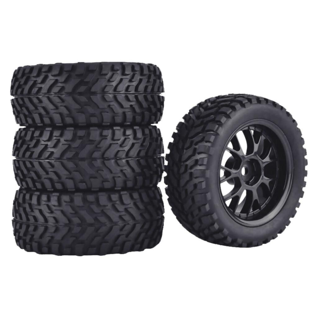 1/10 Off Road Wheels Drift Rims 75mm RC Tires for Rc Car Off-Road Drift Rock For HSP HPI 1:10 RC Racing Car Accessories