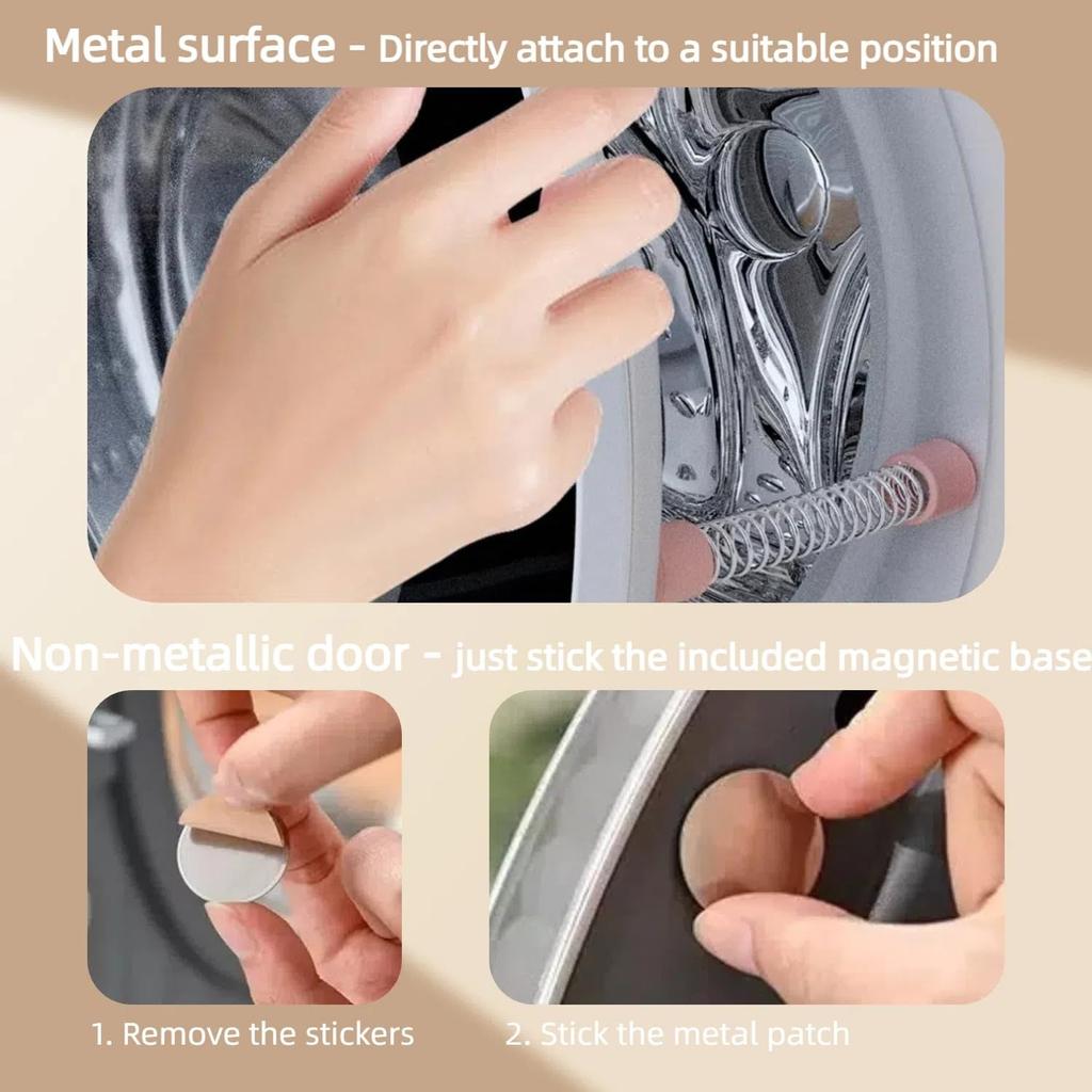 Washer Door Prop Magnetic Washing Machine Door  Holder Keep Washer Door Open Drying Machine For Home Anti Mold
