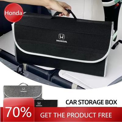 2025 Car New Honda Car Trunk Large Capacity Sundries Storage Box Organizer Bag Tool Case for Honda TypeR Jazz City Accord FIT HR