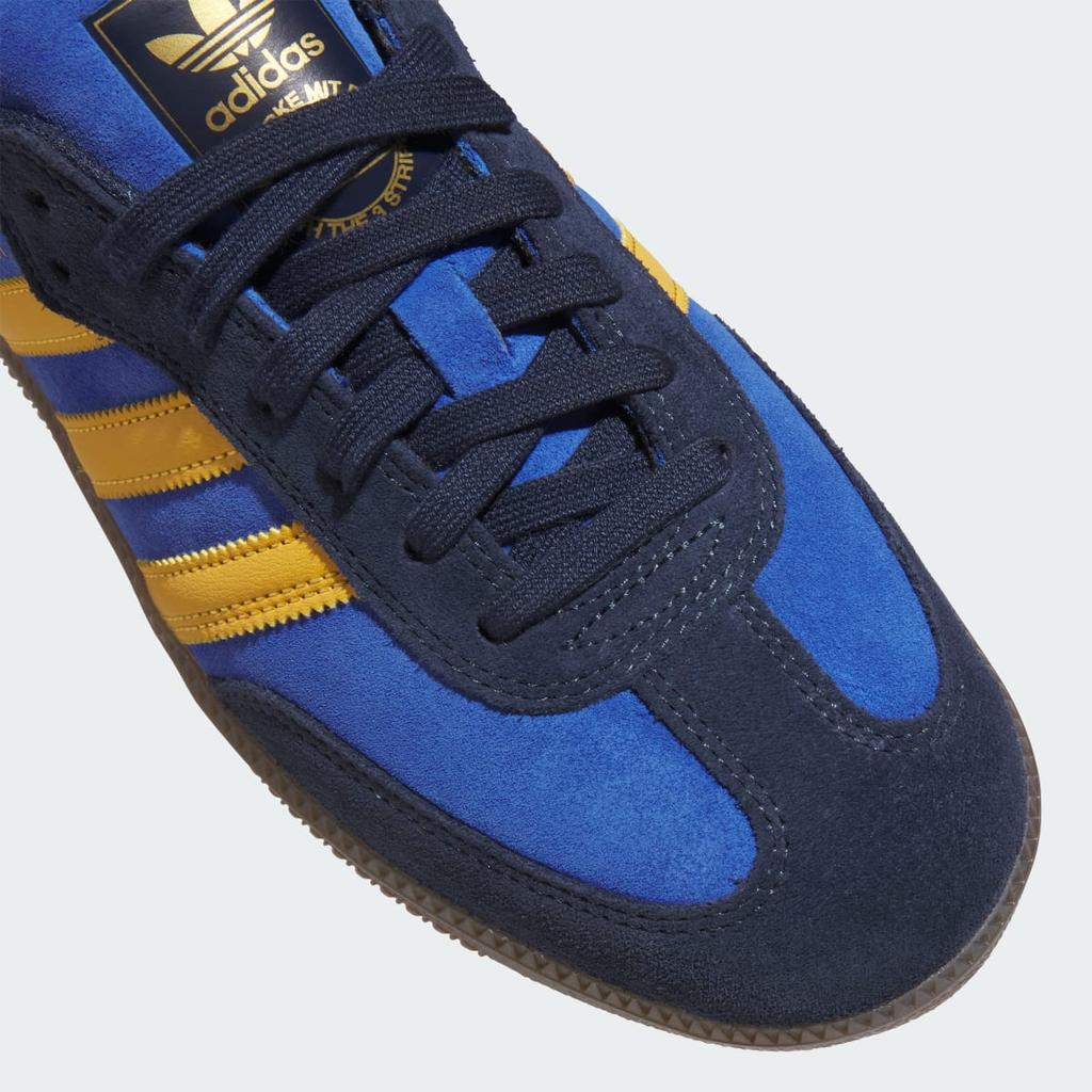 adidas Samba ADV HQ9283 Men's Originals Sneakers Collegiate Navy / Preloved Yellow / Royal Blue