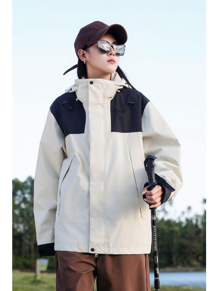 Men Couple Punching Jacket with The Same Windproof Fabric Comfortable Fashion Thin Jacket YG-2368