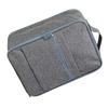 Large Capacity Shoe Bag for Travel Daily Use Storage Pouch Waterproof Top Handle Smooth Zippers Grey