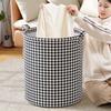 Foldable Laundry Hamper with Handles - Collapsible Storage Basket for Bathroom/Closet/Baby Room, Space-SavingDirty Clothes