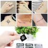 Small Pattern Tattoo Inkjet Hollow Template Self-adhesive Tattoo Template Temporary Body Art Tattoo for Women Men