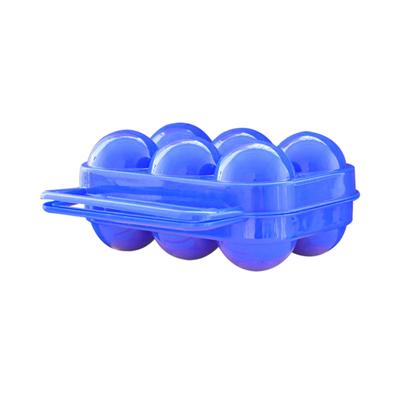 Portale 6 rejillas picnic al aire libre plegable caja de almacenamiento de huevos contenedor contenedor