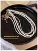 High-Gloss Mother-of-Pearl Necklace: Women's Exquisite, Durable, Strong Light Baby Rice Beads Clavicle Chain