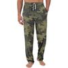Mäns stickade moderiktiga tryckta Pocket Casual Pants Pyjamasbyxor