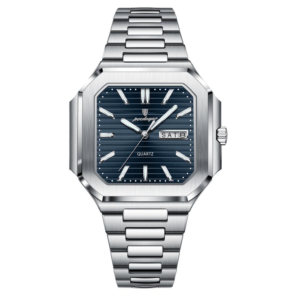 Waterproof Watch Fashion Luminous Ultra-Thin Men'S Watch
