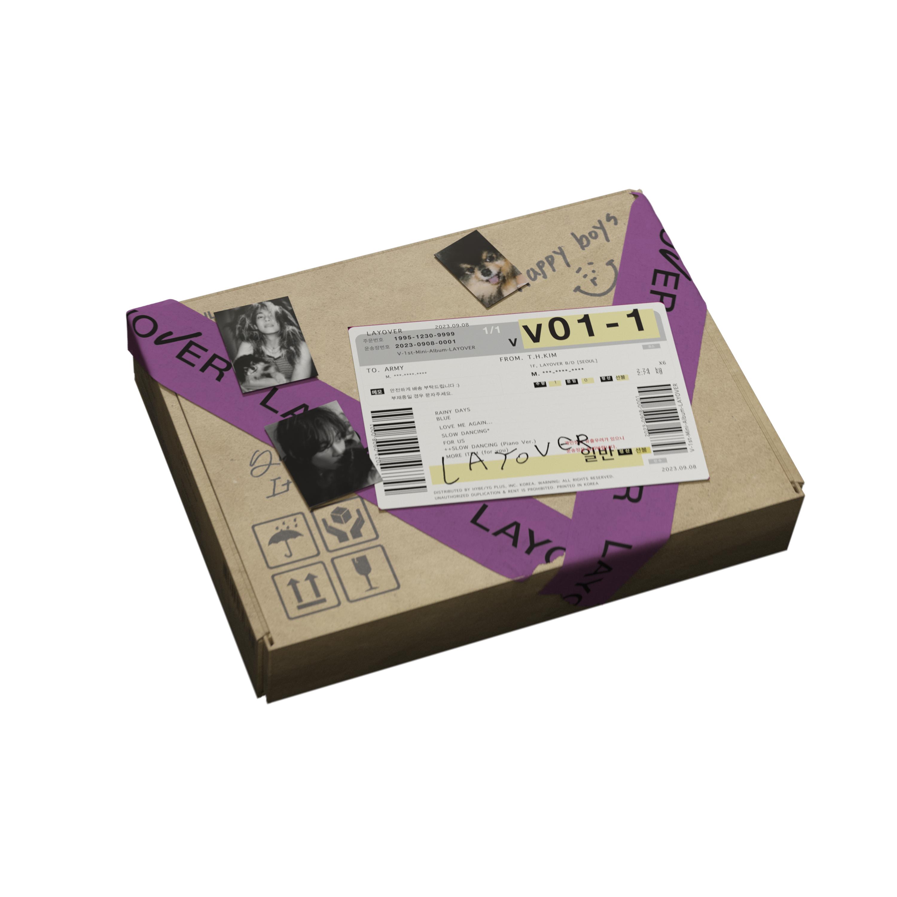 

[WEVERSE POB] BTS V - ПЕРШИЙ СОЛЬНИЙ АЛЬБОМ LAYOVER ONE