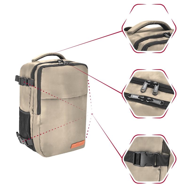 Travel Backpack 40X20X25 For Plane, Lightweight Hand Luggage