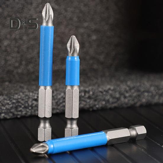 6Pcs Strong Magnetic Anti-Slip Drill Bit Set 60HRC High Hardness Universal Electric Precision Screwdriver Drill Bits