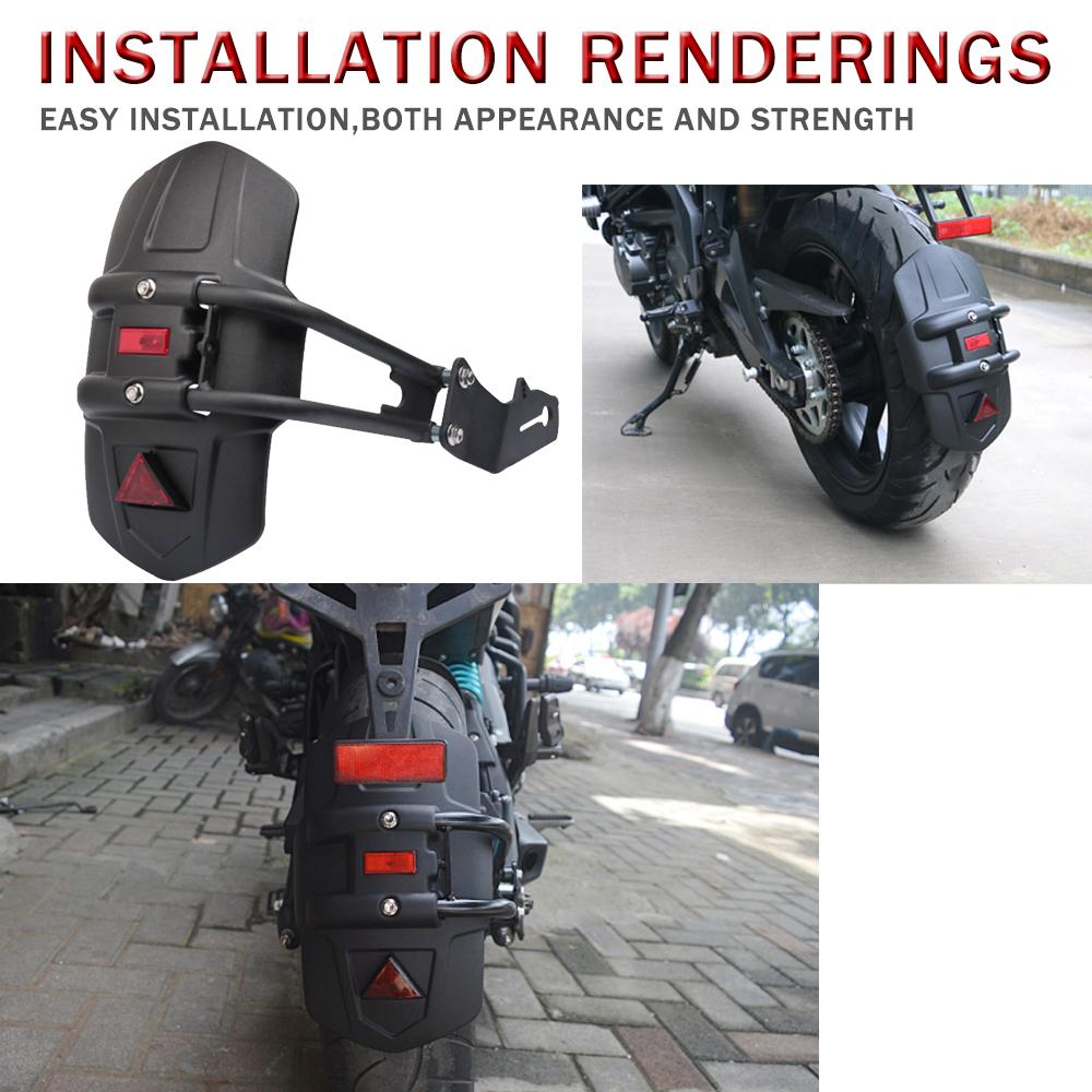 Rear Fender Mudguard Splash Guard Protector Cover For Honda CBF600 CBF600S CBF 600 CB250 Twister CB500X Motorcycle Accessories