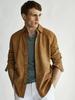 Men's Brown Soft Suede Lambskin Leather Shirt Handmade Stylish Casual Party Fashion Designer