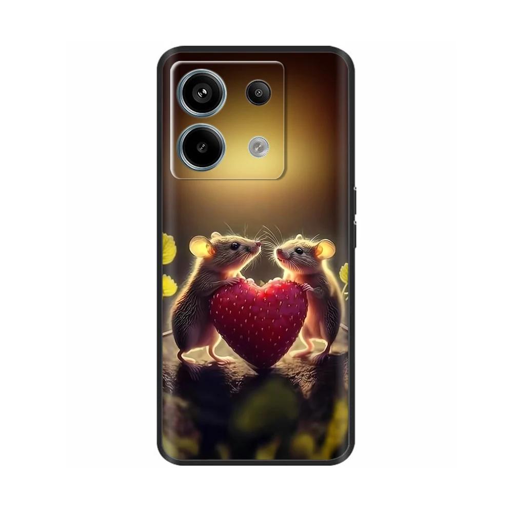 For Xiaomi Redmi Note 13 Pro 13Pro Case Soft Silicone Phone Case Funda for Xiomi Redmi Note 13 Pro Plus redmi Note13 4G 5G Coque