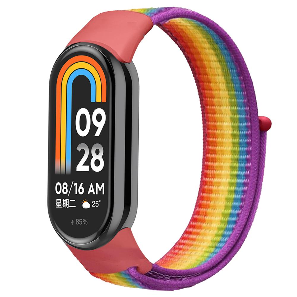Nylon Loop For Xiaomi Mi Band 10/9/8 Bracelet NFC Breathable Bracelet Wristband Correa Sport Watchband for Mi band 8/9/10 Strap