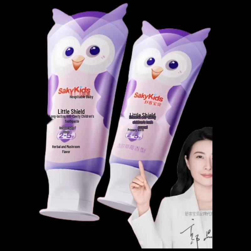 Sakyk Kids Anti-Cavity Toothpaste Set