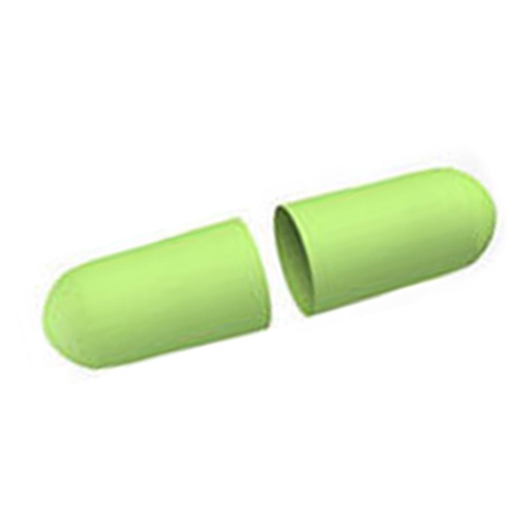 Noise Canceling Earplugs Soft Hearing Protection Earplugs for Sleeping Working with Capsule Storage Green