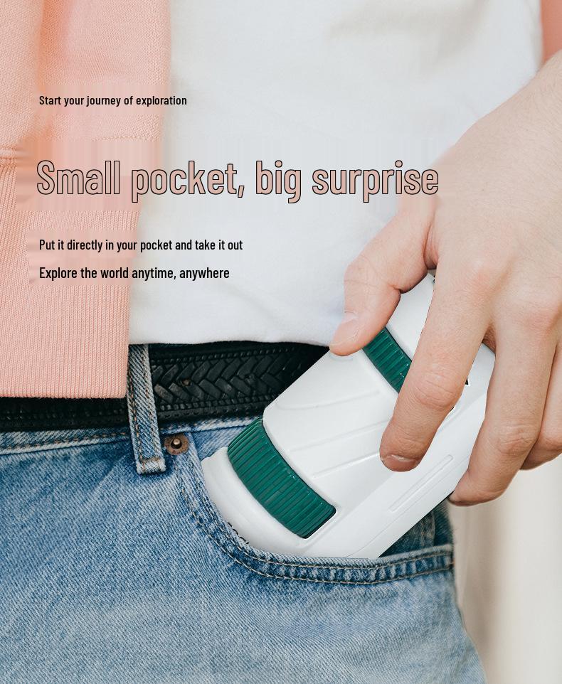 Xueyouma Tragbares Wissenschaftsmikroskop für Kinder - Insekten- und Bakterienbeobachtungsspielzeug für Schüler