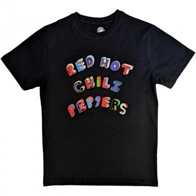 Red Hot Chilli Peppers Camiseta unissex com letras adultas