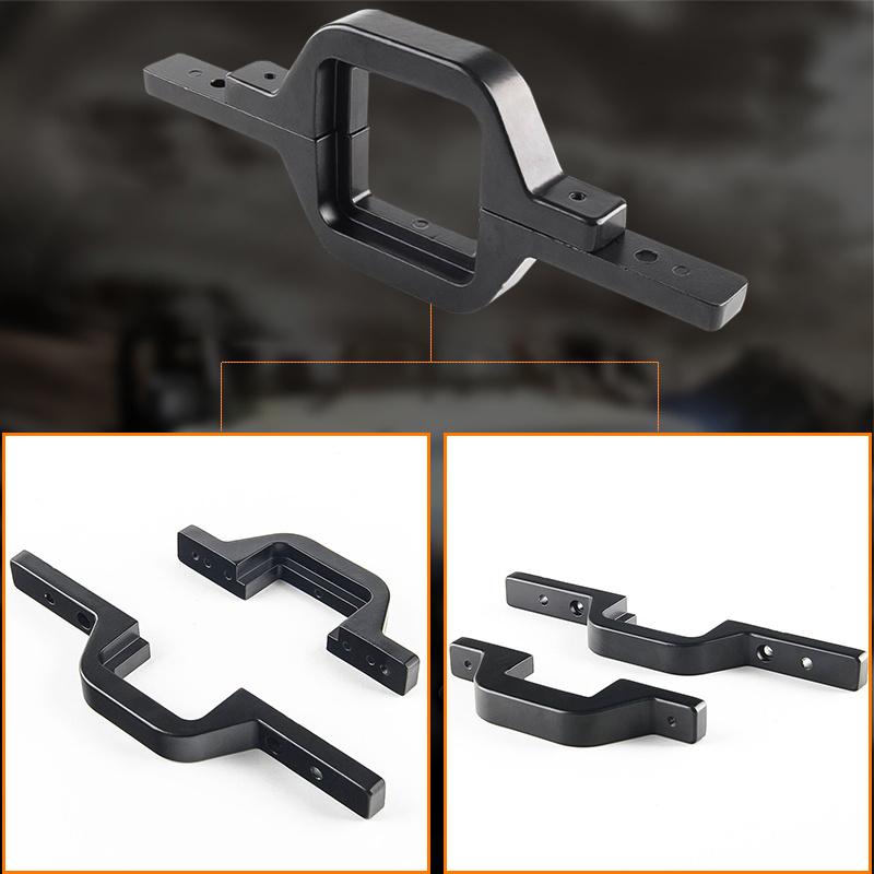 Support universel d'attelage de remorquage pour voiture tout-terrain, pare-chocs arrière de 4 pouces, barre lumineuse de travail LED, support de lampe pour camion Auto SUV 4WD