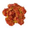 12PCS Faux Autumn Leaves Wreath Colorful Autumn Decor For Home Wedding Party Thanksgiving