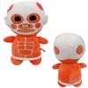 Gorąca Zabawka Pluszowa z Anime Attack on Titan Kawaii Pomarańczowy Gigant Pluszowa Zabawka Bawełniana Akcesoria do Gier Zbierz Zabawkę Pluszową 25CM